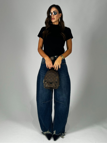 Maglia Mezzo-Collo Nera