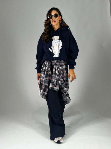 Pantalone Tuta Top-Qualty Blu