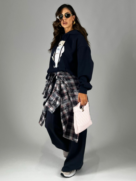 Pantalone Tuta Top-Qualty Blu