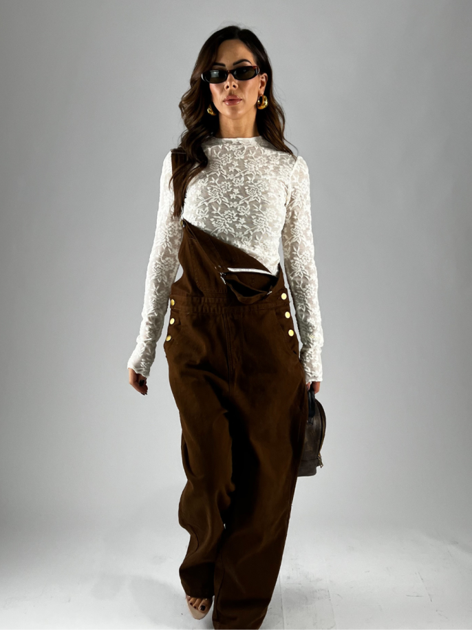 Salopette Marrone 2
