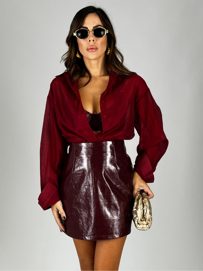Gonna Vernice Bordeaux 2