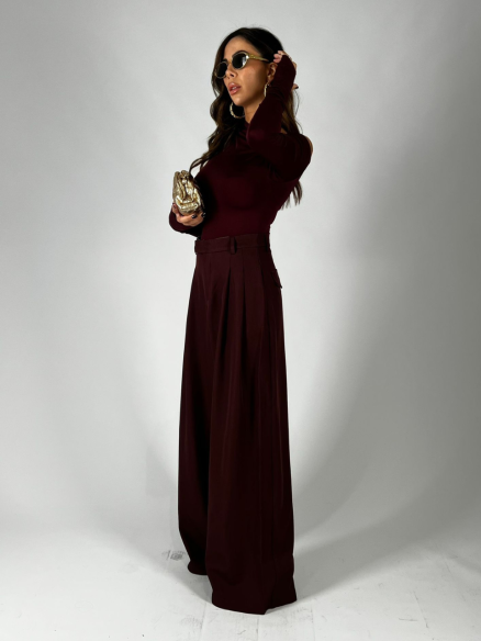 Pantalone Classic Burgundy Pantalone Classic Burgundy
