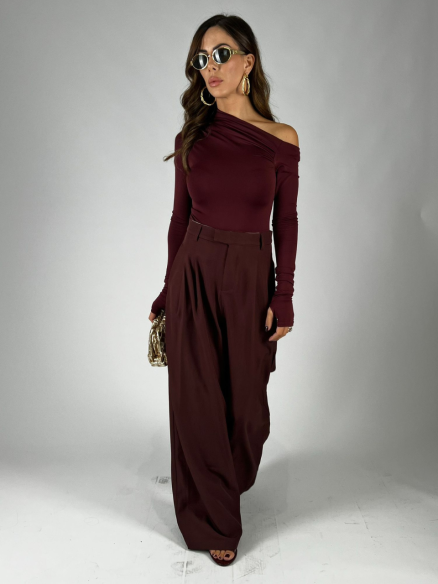 Pantalone Classic Burgundy Pantalone Classic Burgundy