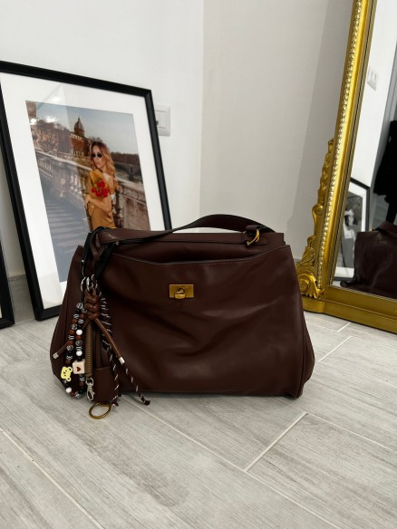 Borsa Alya Marrone Borsa Alya Marrone