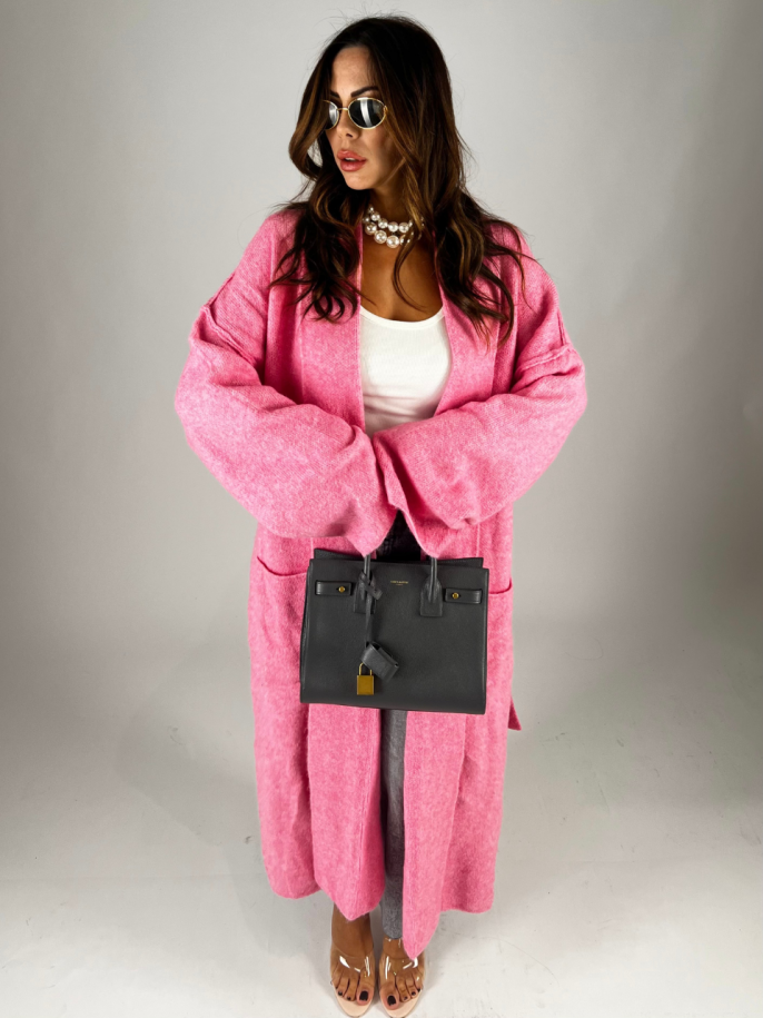 Cardigan Lana Rosa 2