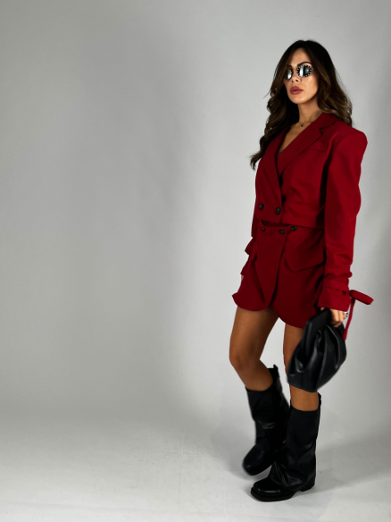 Coord Set Ilaria Bordeaux Coord Set Ilaria Bordeaux