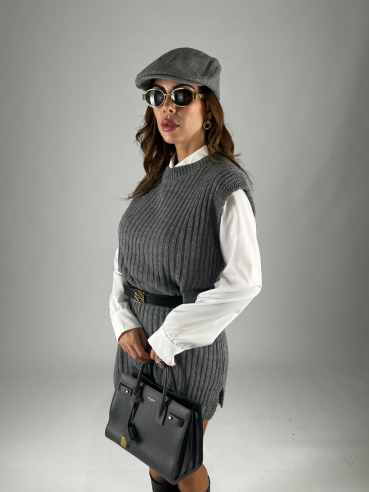 Set Camicia Maxipull Grigio