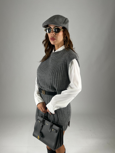 Set Camicia Maxipull Grigio Set Camicia Maxipull Grigio