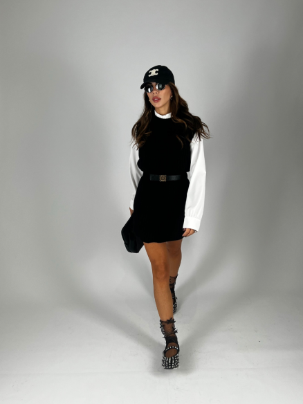 Set Camicia Maxipull Nero Set Camicia Maxipull Nero