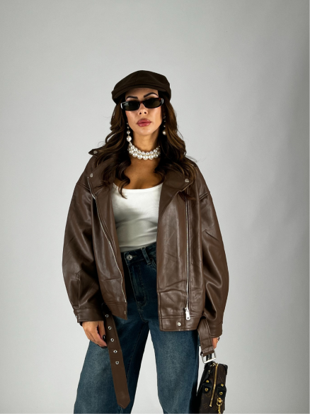 Chiodo OverSize Choco Chiodo OverSize Choco