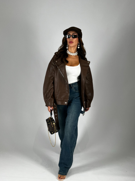 Chiodo OverSize Choco Chiodo OverSize Choco
