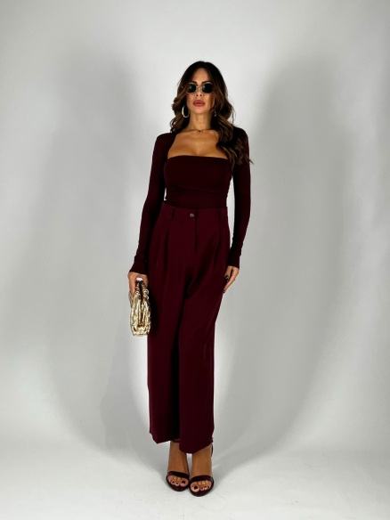 Classic Pantalone Bordeaux Classic Pantalone Bordeaux
