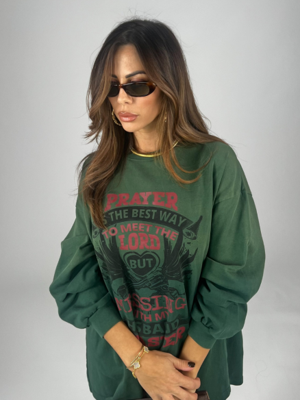 Maglia Prayer Verde Maglia Prayer Verde