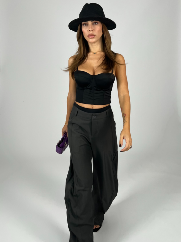Pantalone Balloon Grigio