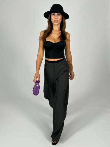 Pantalone Balloon Grigio
