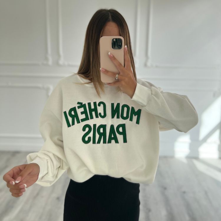 Felpa Mon Chèri Paris 2