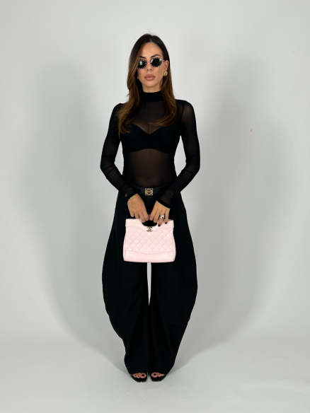 Pantalone Balloon Nero Pantalone Balloon Nero