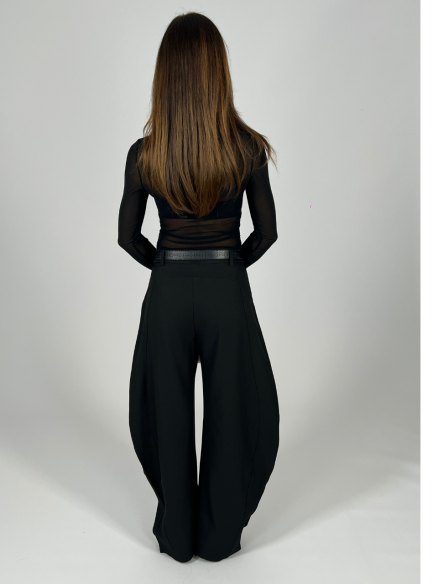 Pantalone Balloon Nero Pantalone Balloon Nero
