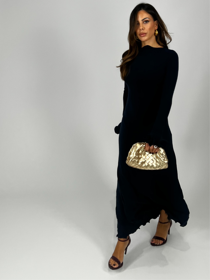 Long Dress Valentino Blu 2