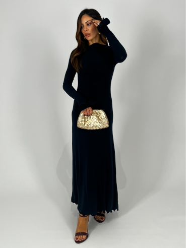 Long Dress Valentino Blu