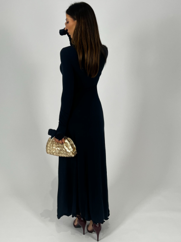 Long Dress Valentino Blu