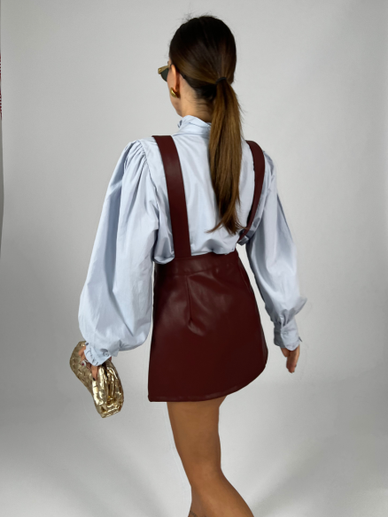 Camicia Rouches Celeste Camicia Rouches Celeste