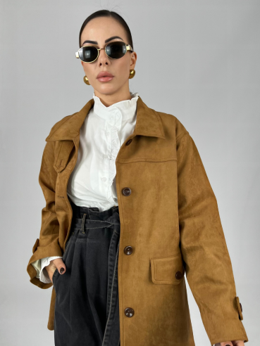 Giacca Suede