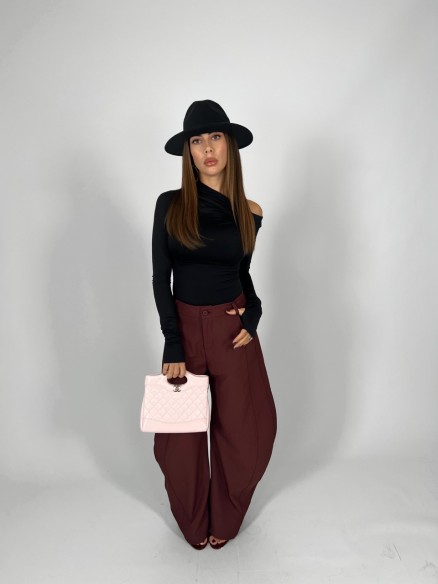 Pantalone Ballloon Bordeaux Pantalone Ballloon Bordeaux