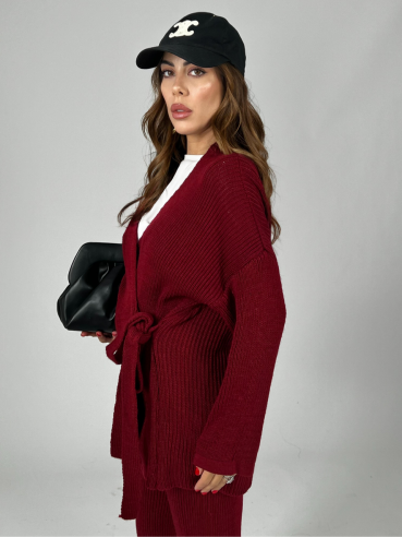 Coord-Set Comfy Bordeaux