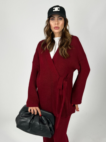 Coord-Set Comfy Bordeaux