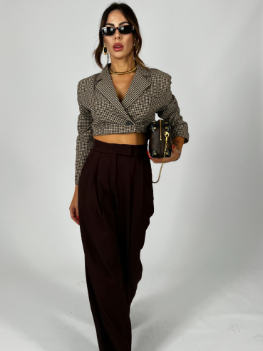 Blazer Crop Quadri