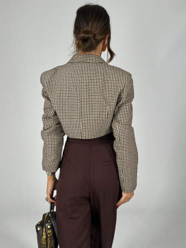 Blazer Crop Quadri