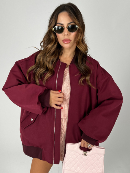 Bomber Bordeaux Bomber Bordeaux