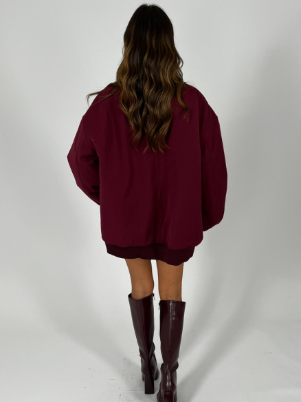 Bomber Bordeaux Bomber Bordeaux