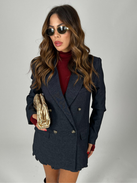 Blazer Denim Blazer Denim