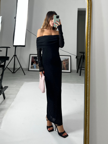 Midi Dress Marilyn Nero