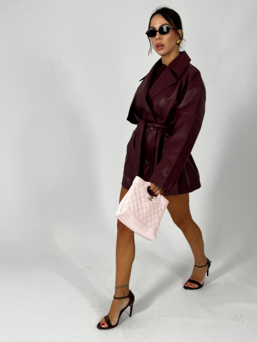 Trench Bordeaux