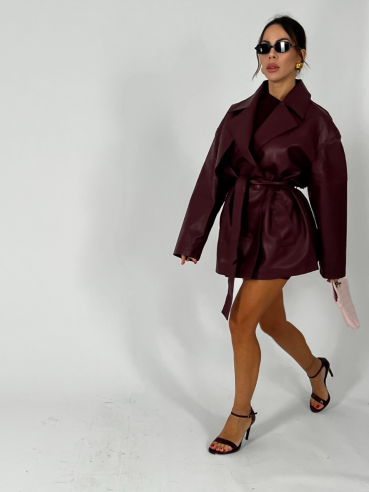 Trench Bordeaux