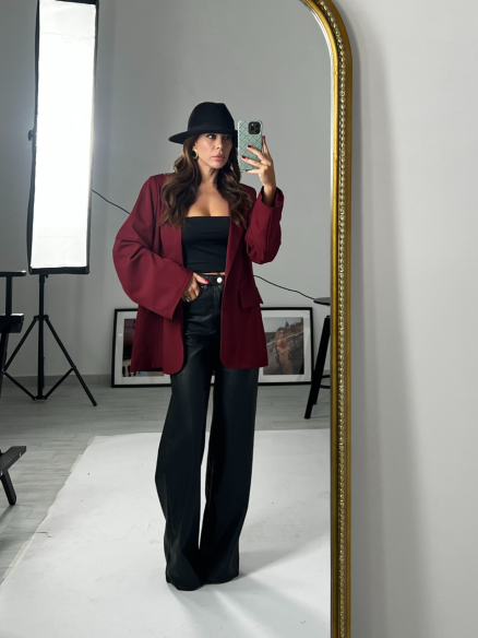 Blazer Fusciacca Bordeaux Blazer Fusciacca Bordeaux
