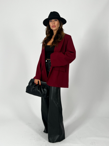 Blazer Fusciacca Bordeaux