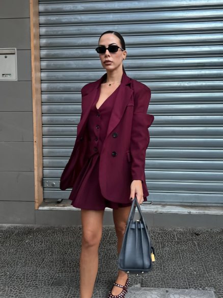 Coordset 3 pezzi bordeaux Coordset 3 pezzi bordeaux