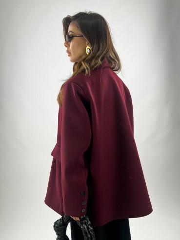 Blazer Coat Bordeaux