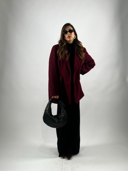 Blazer Coat Bordeaux Blazer Coat Bordeaux