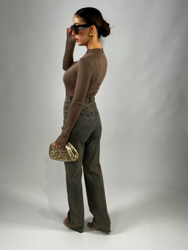 Jeans A1084 Strass