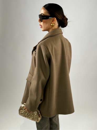Blazer Coat Tortora