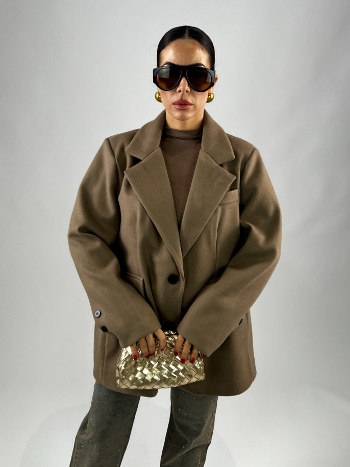 Blazer Coat Tortora