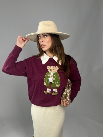 Pull Bear bordeaux Pull Bear bordeaux