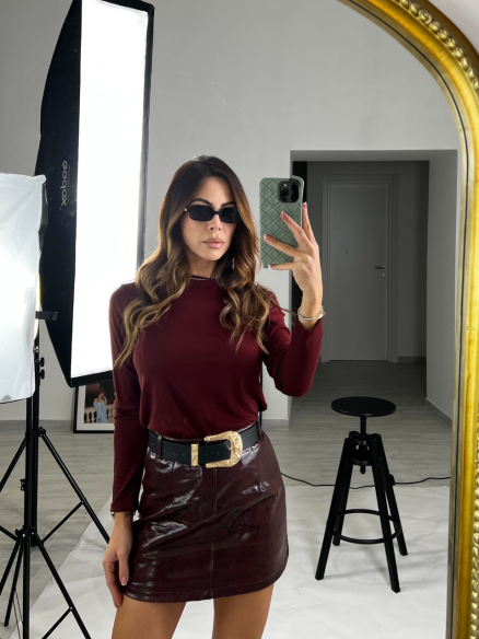 mini vinile con cintura mini vinile con cintura