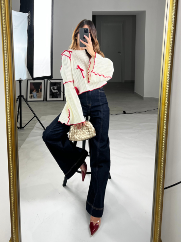 Jeans palazzo 8563
