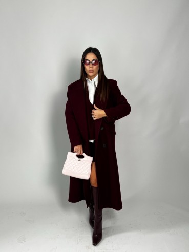 Coat Louise Bordeaux